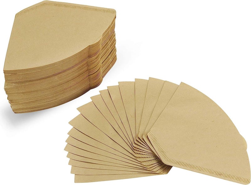bacxigo #4 Cone Coffee Filters (Natural Unbleached, 100) - Image 1
